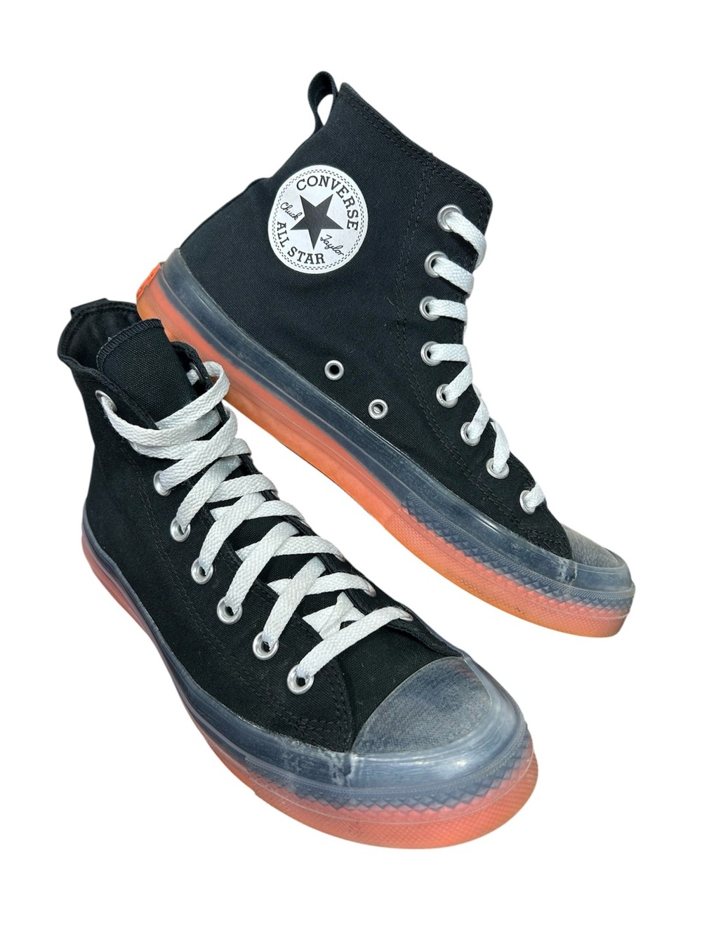 Converse Chuck‎ Taylor All Star CX High Black Orange Unisex Men 8.5 Women 10.5